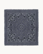 Büyük Bandana Hachiko Bico Flanel Gri - Bandana