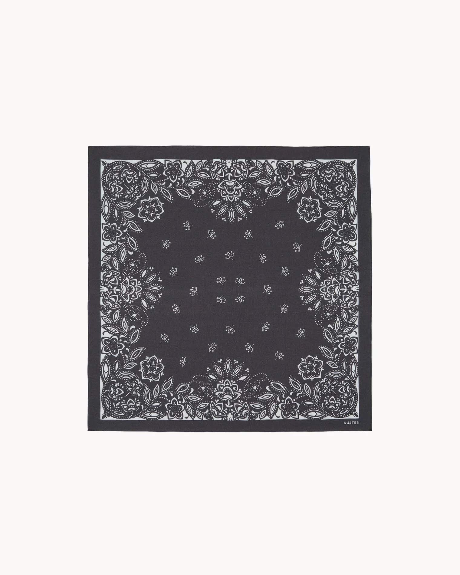 Küçük Bandana Heli Kahve - Bandana