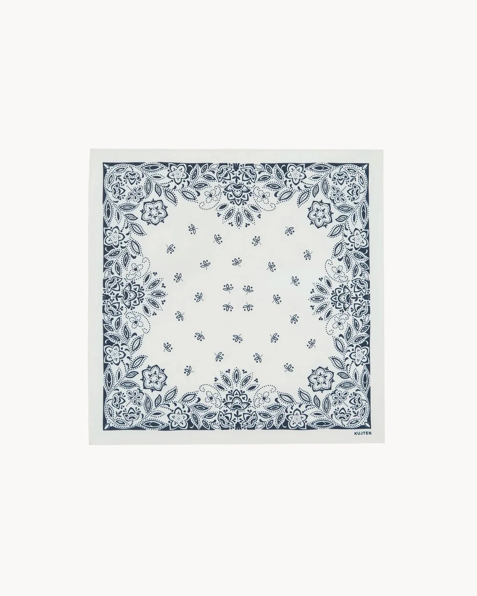 Küçük Bandana Heli Beyaz - Bandana