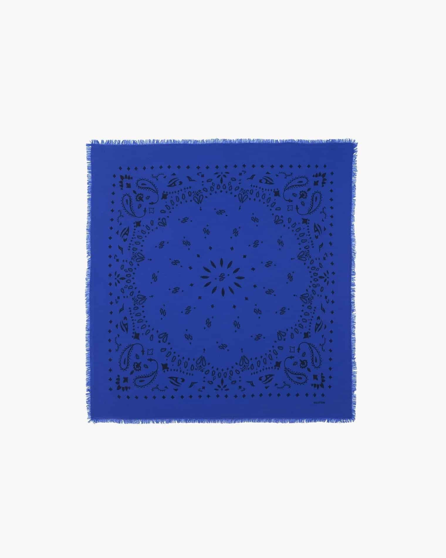 Küçük Bandana Hachi Kobalt Mavisi - Bandana