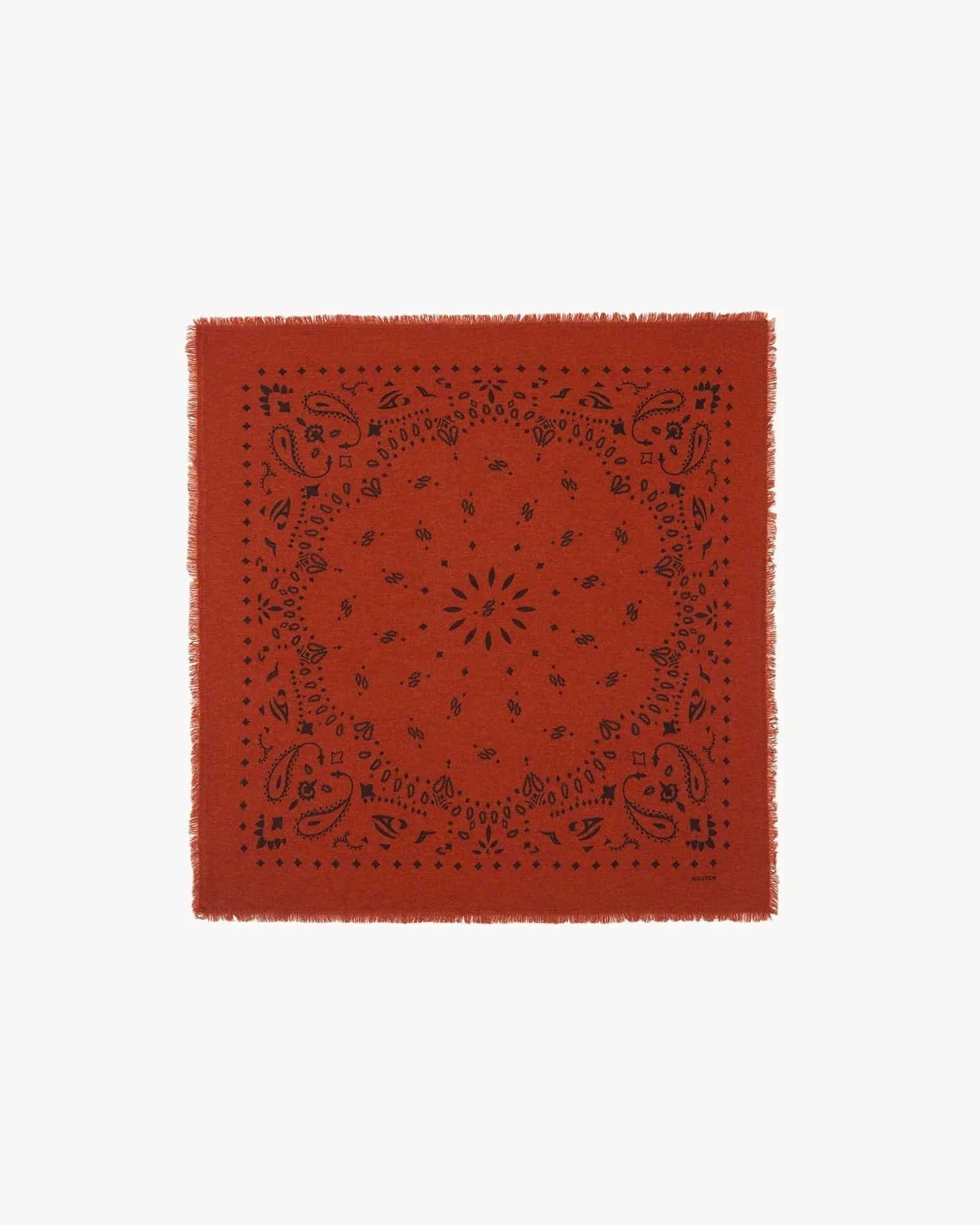 Küçük Bandana Hachi Yakut Turuncusu - Bandana