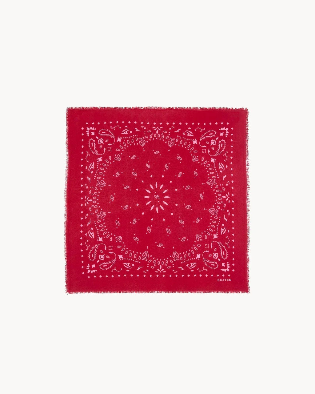 Küçük Bandana Hachi Kırmızı Pembe - Bandana