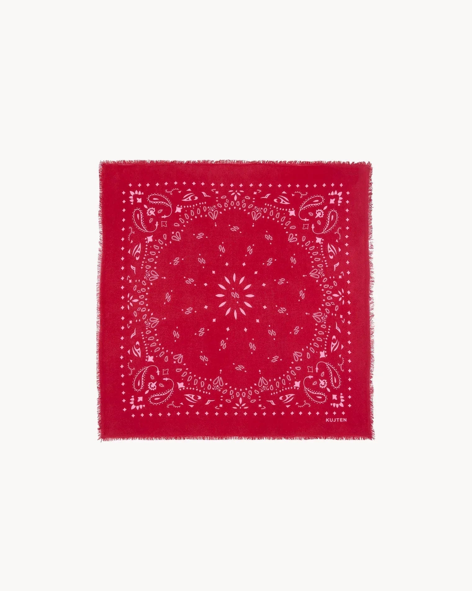 Küçük Bandana Hachi Kırmızı Pembe - Bandana