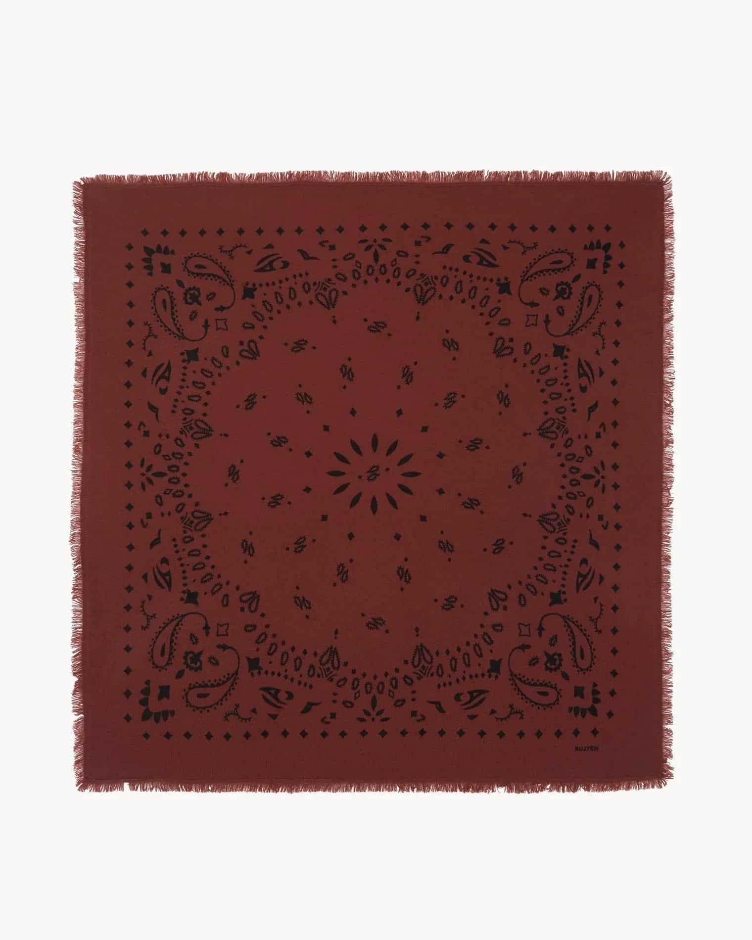 Bandana Hachiko Toprak Bordo - Bandana