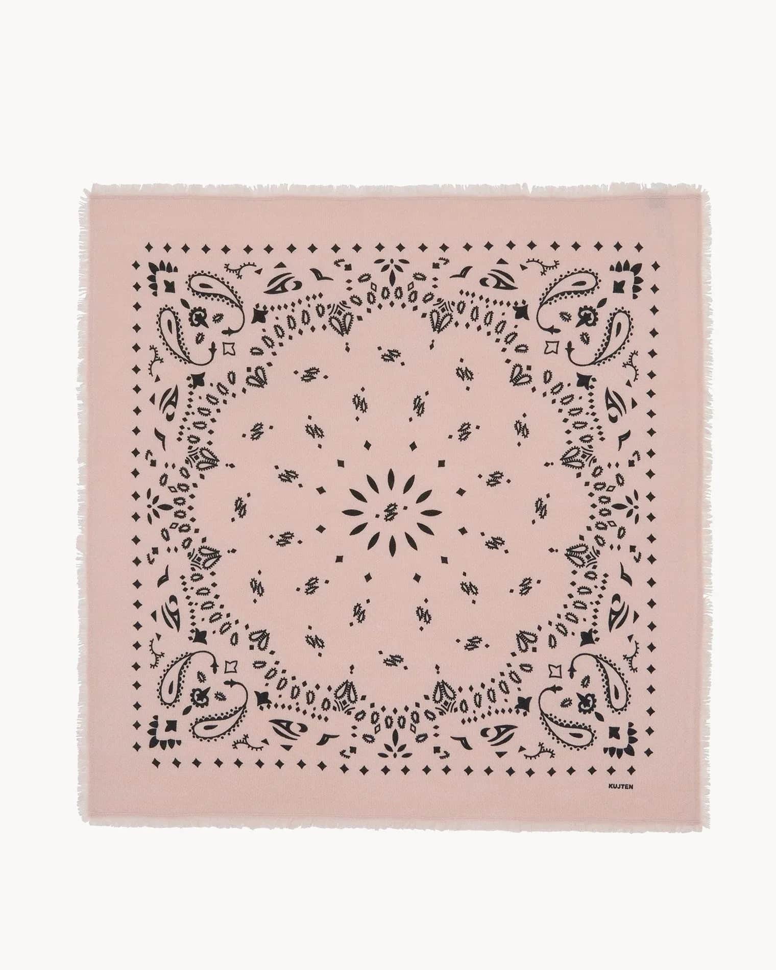 Bandana Hachiko Pastel Pembe - Bandana