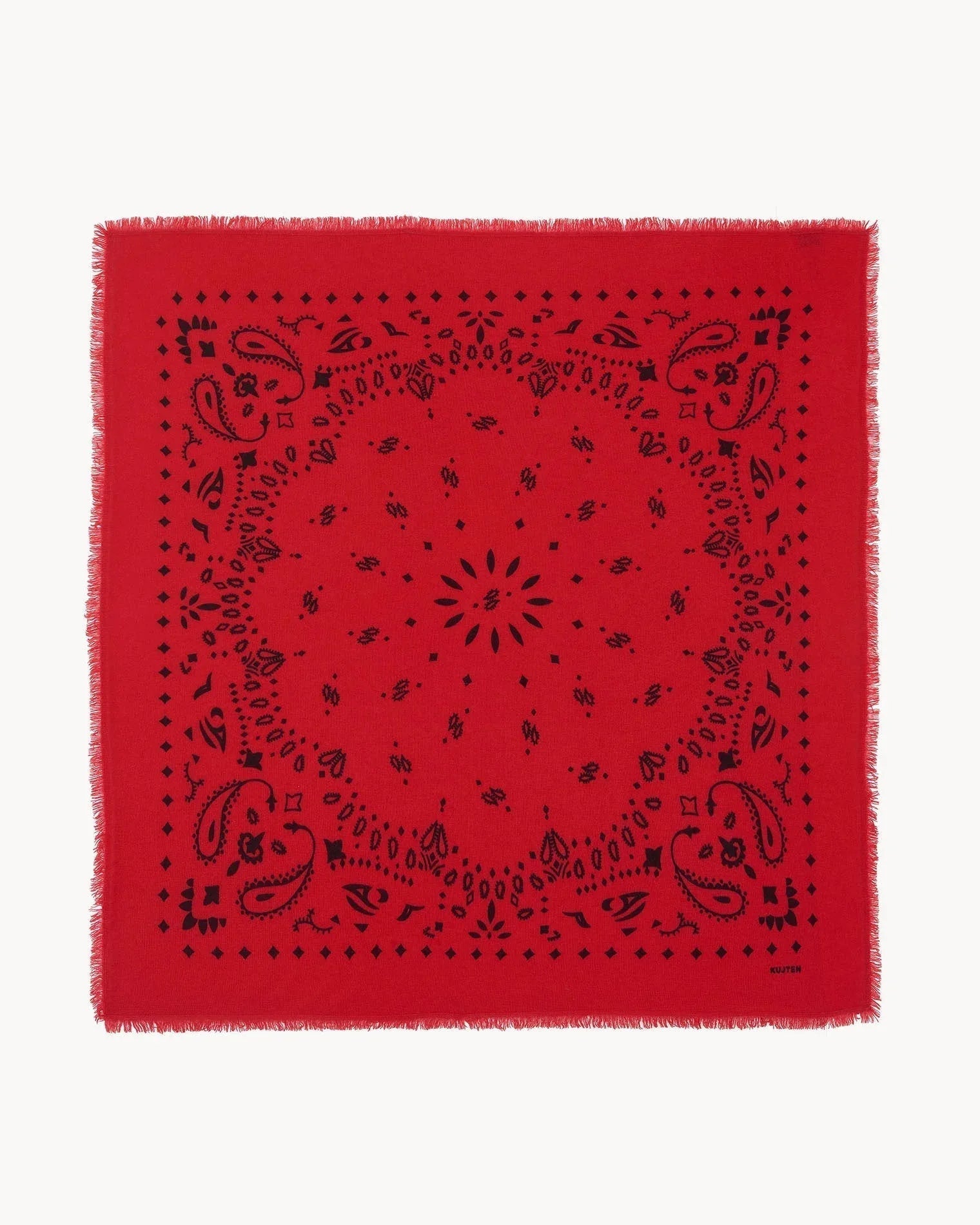 Bandana Hachiko Kırmızı Bayrak - Bandana