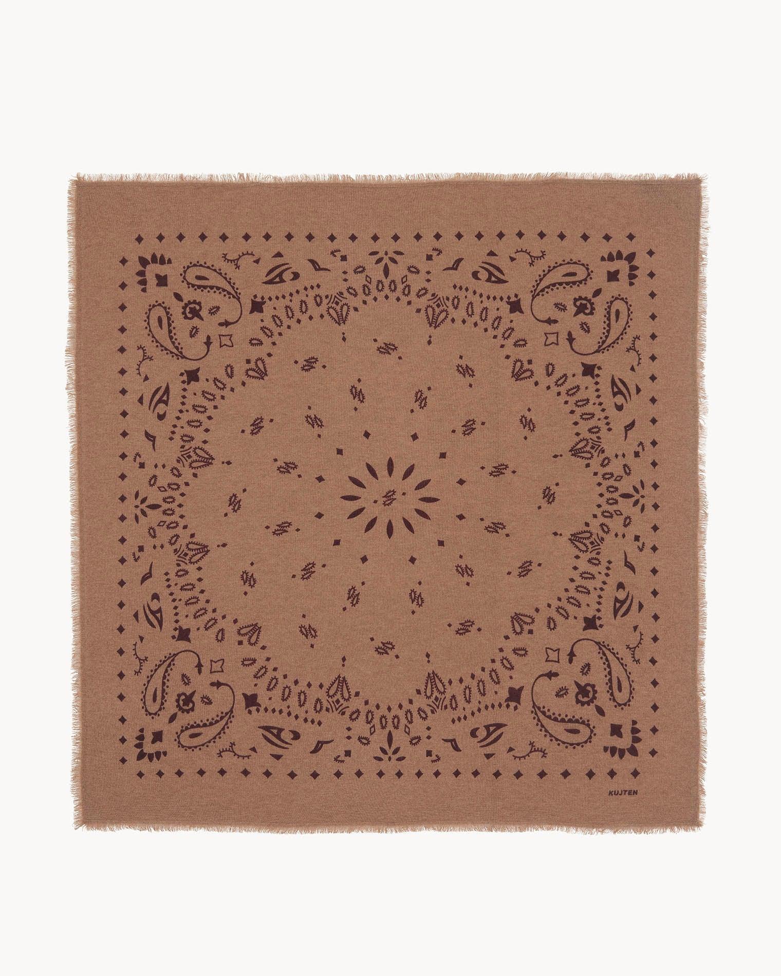 Bandana Hachiko Camel Bordo - Bandana