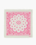 Büyük Bandana Hachiko Bico Rose Beyaz - Bandana