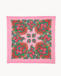 Bandana Hachiko Çiçek Şeker Pembesi - Bandana