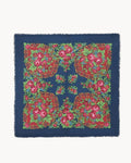 Bandana Hachiko Çiçek Havyar Mavisi - Bandana