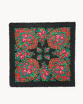 Bandana Hachiko Çiçekli Siyah - Bandana