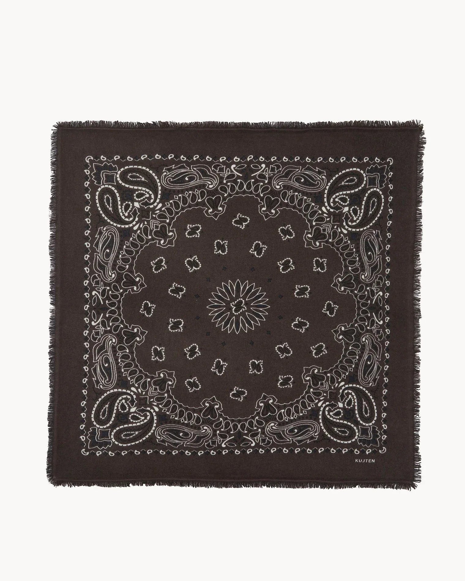 Büyük Bandana Hachiko Bico Kahve - Bandana