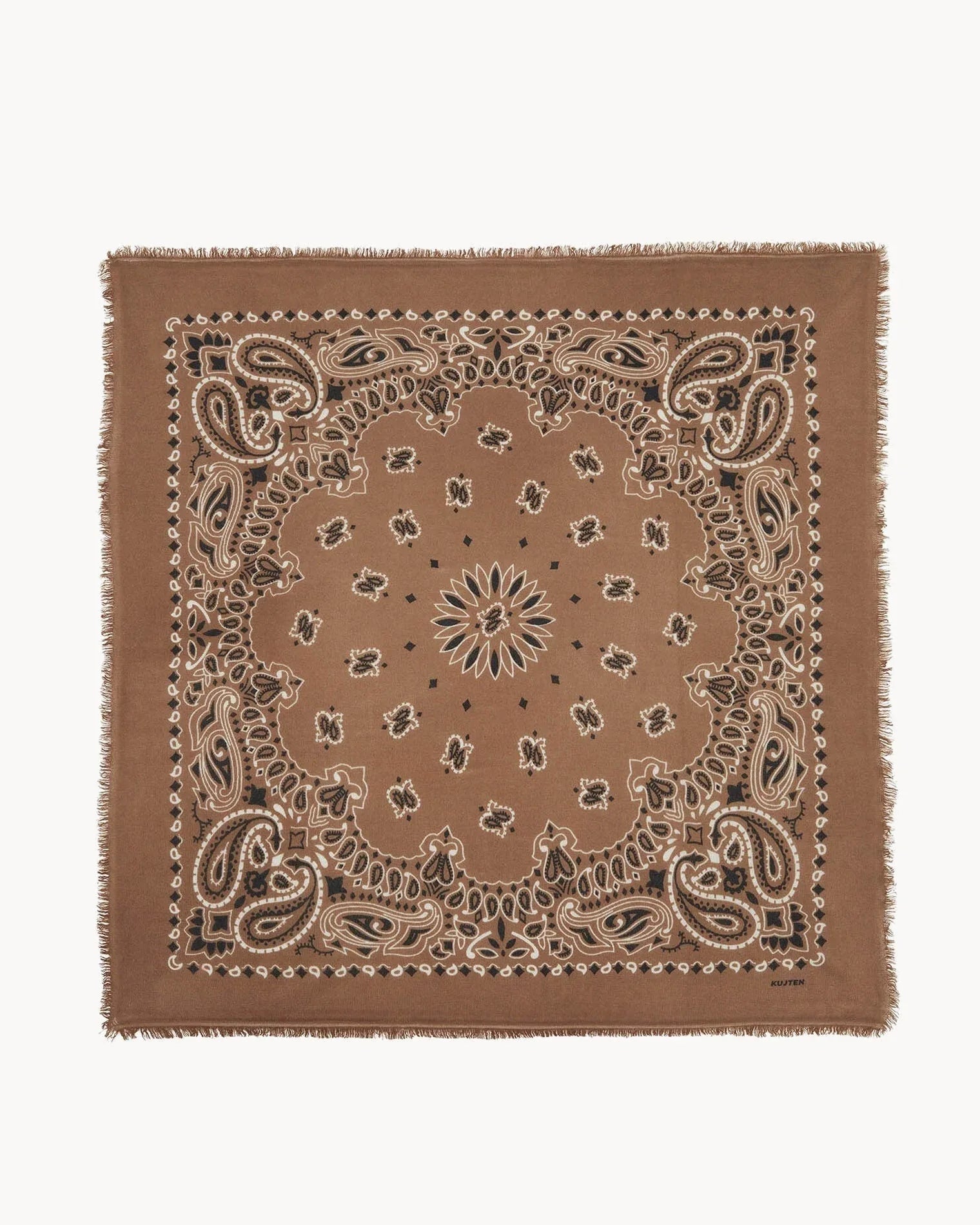 Büyük Bandana Hachiko Karamel Bisiklet - Bandana