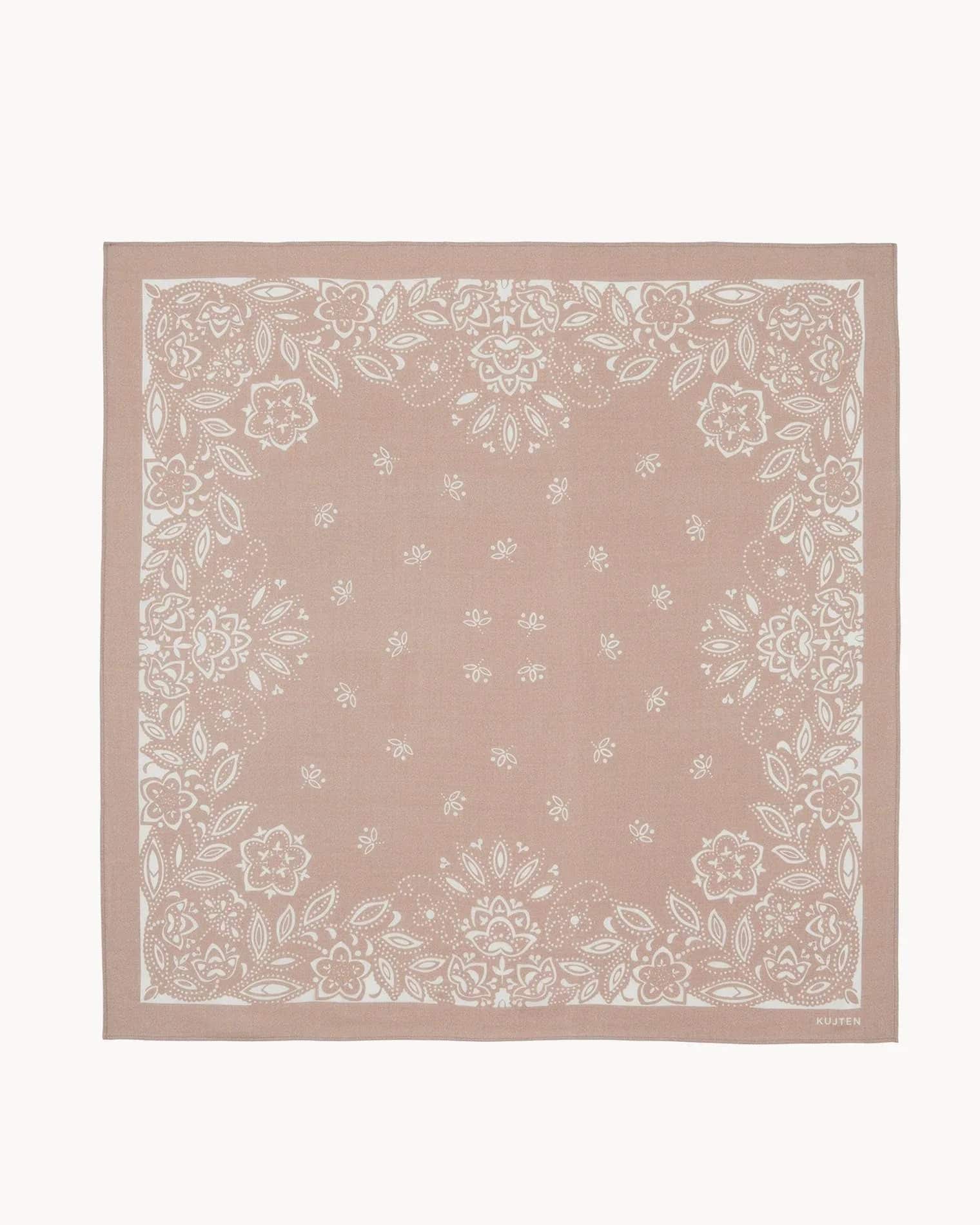 Büyük Bandana Helia Organik Bej - Bandana