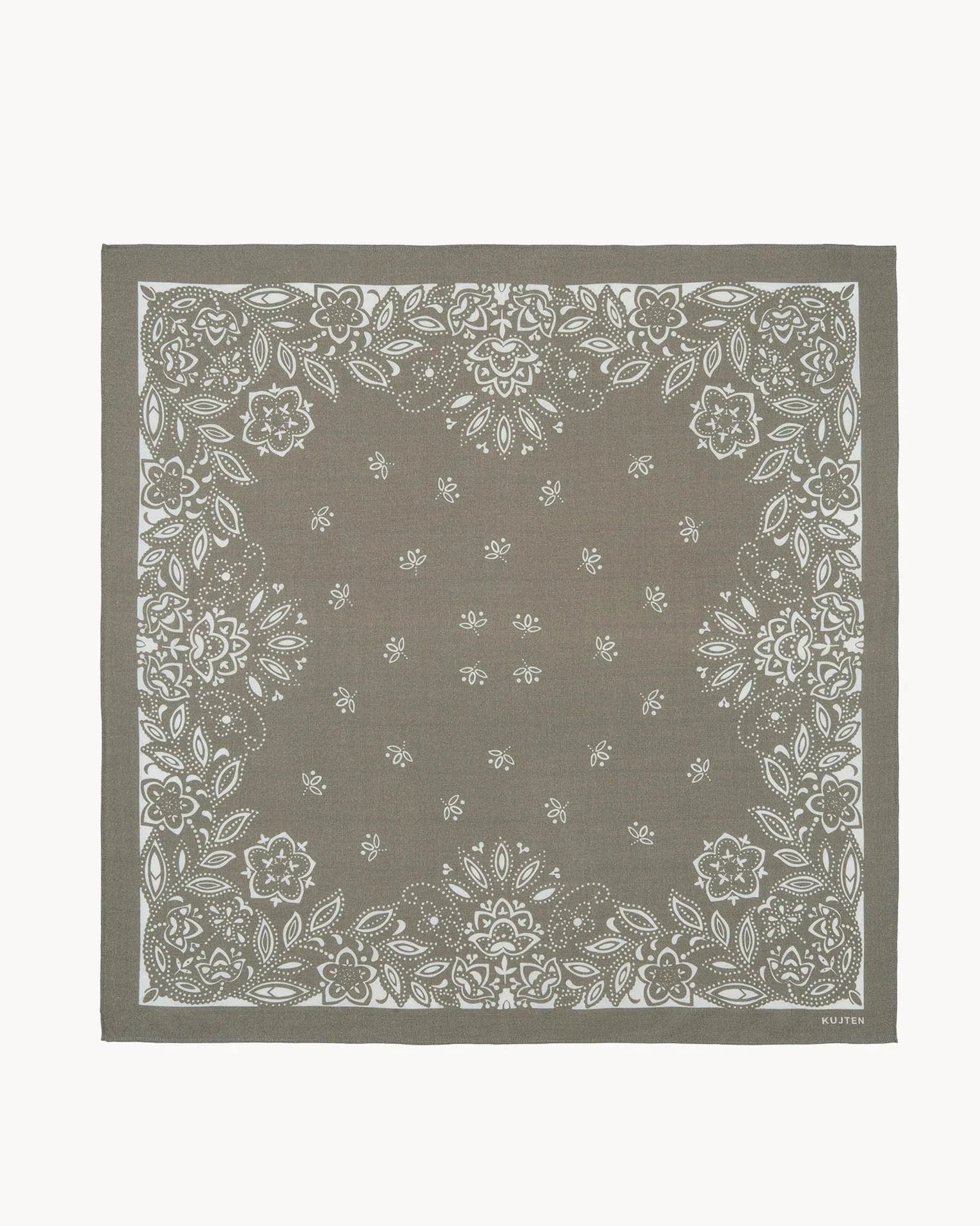 Büyük Bandana Helia Marl Haki - Bandana