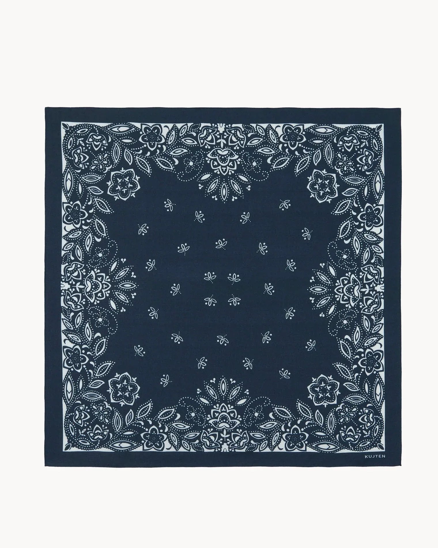 Büyük Bandana Helia Koyu Lacivert - Bandana
