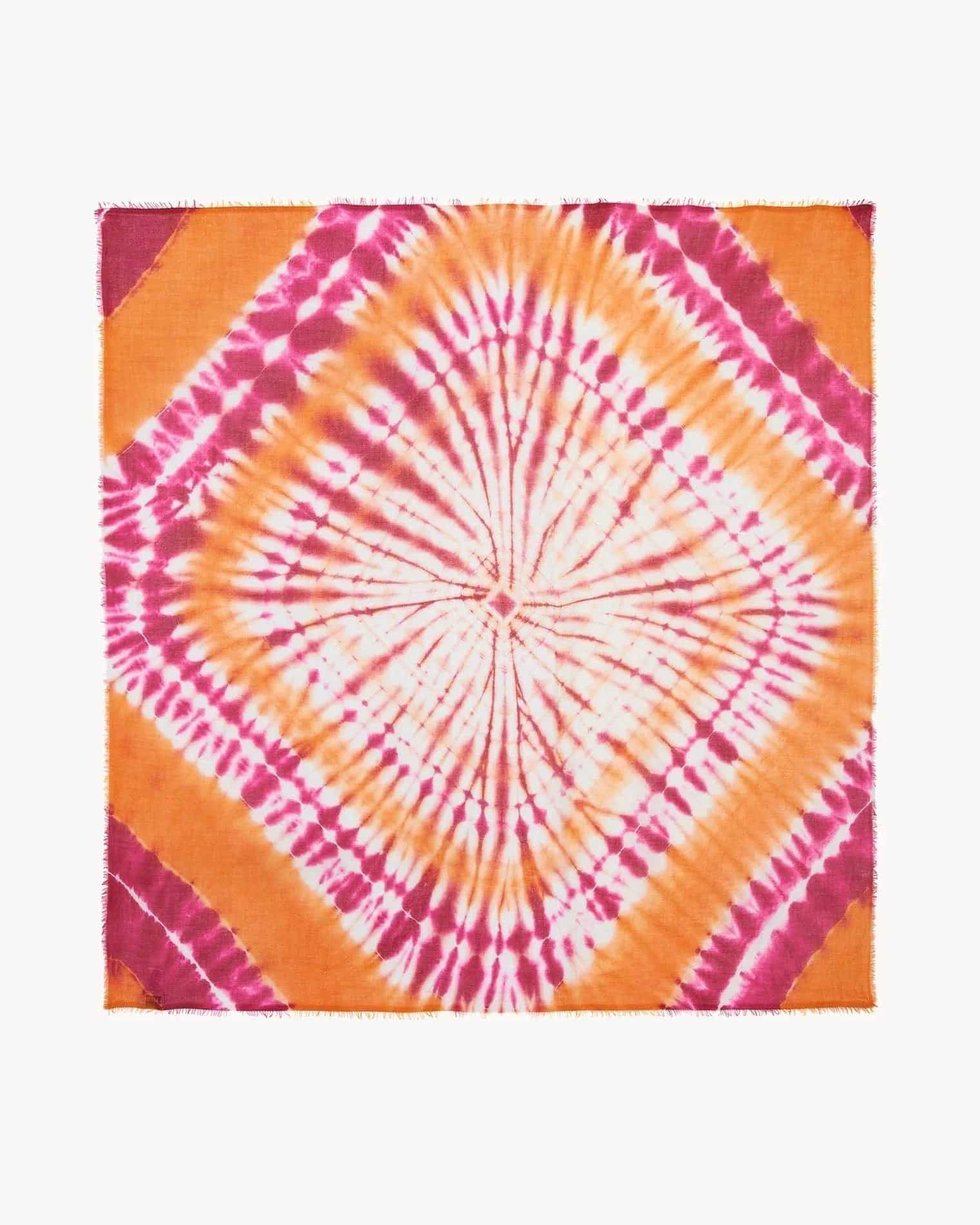 Çok Büyük Bandana Effy Sunny Neon Pembe - Bandana