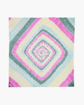 Çok Büyük Bandana Effy Sunny Yeşil Pembe - Bandana
