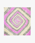 Çok Büyük Bandana Effy Sunny Haki Pembe - Bandana