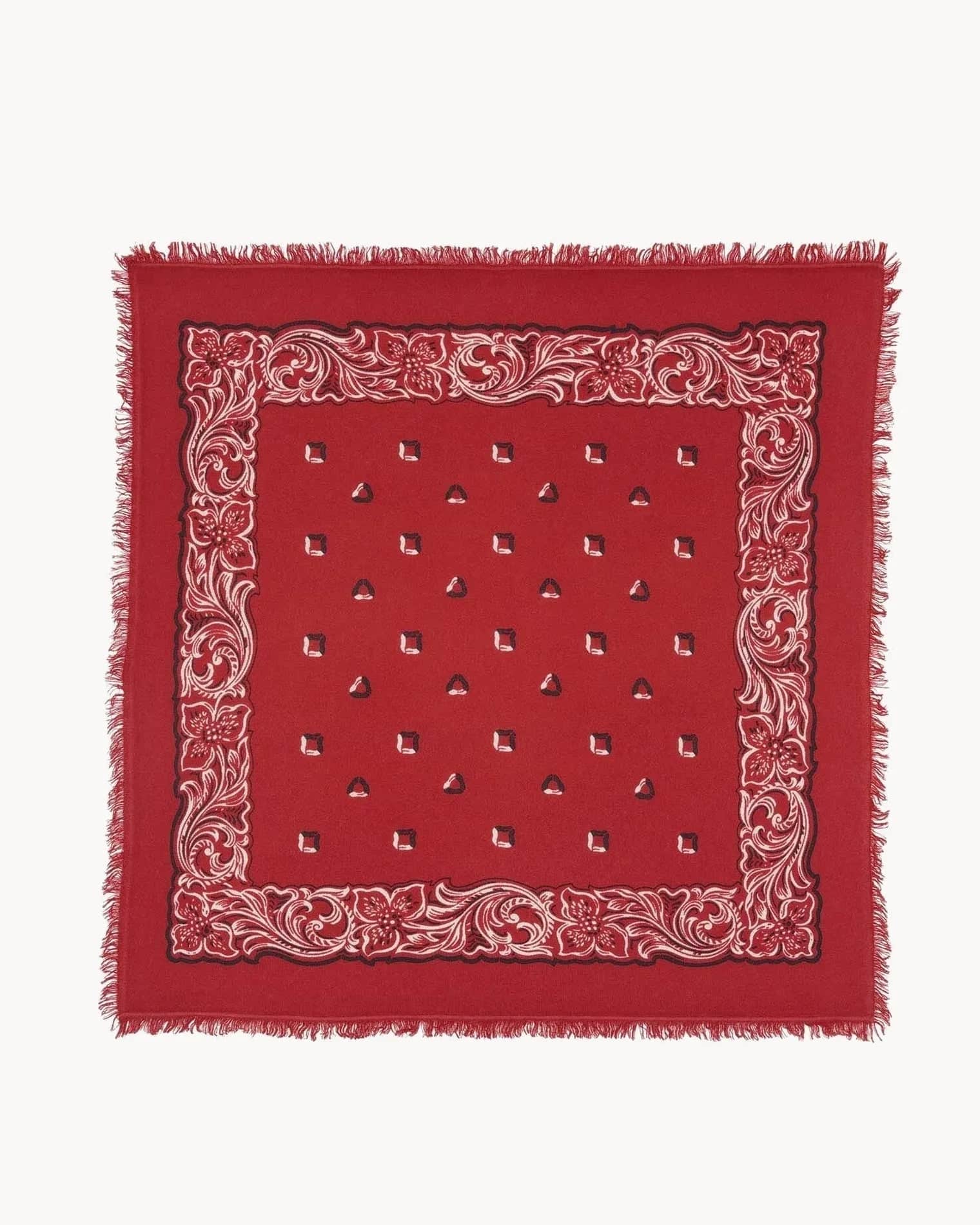 Büyük Hawai Kırmızı Bandana - Bandana