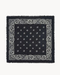 Büyük Hawai Siyah Bandana - Bandana