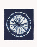 Büyük Bandana Hachiko Yuvarlak İndigo Mavi - Bandana