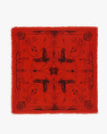 Büyük Bandana Hiloki Kırmızı Turuncu - Bandana