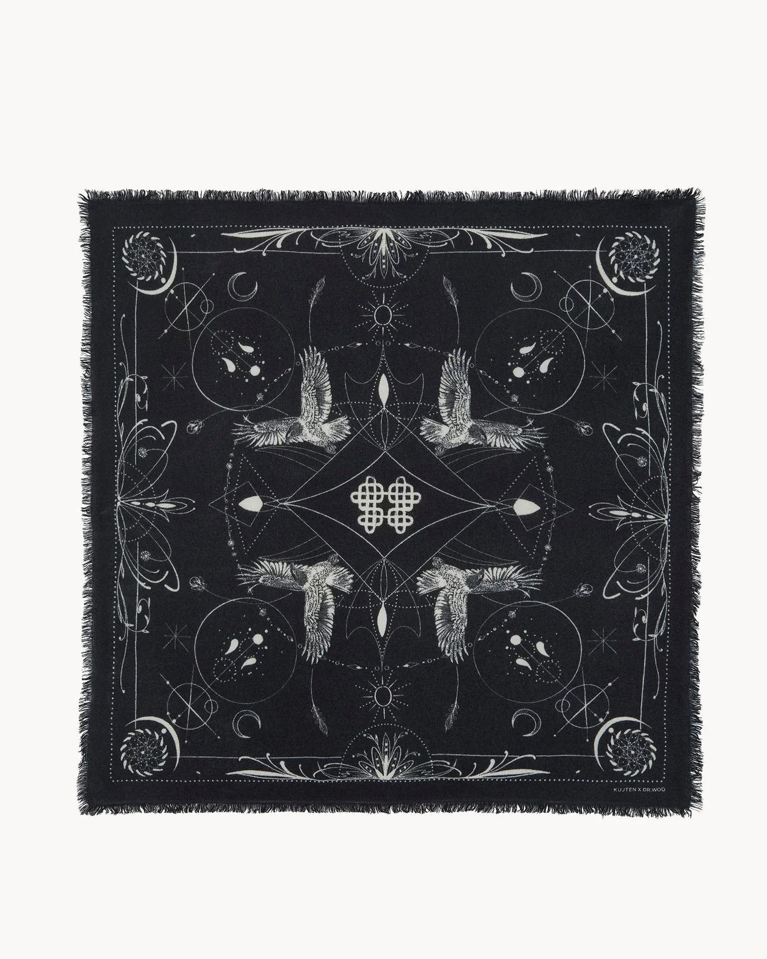 Büyük Bandana Hiloki Siyah - Bandana