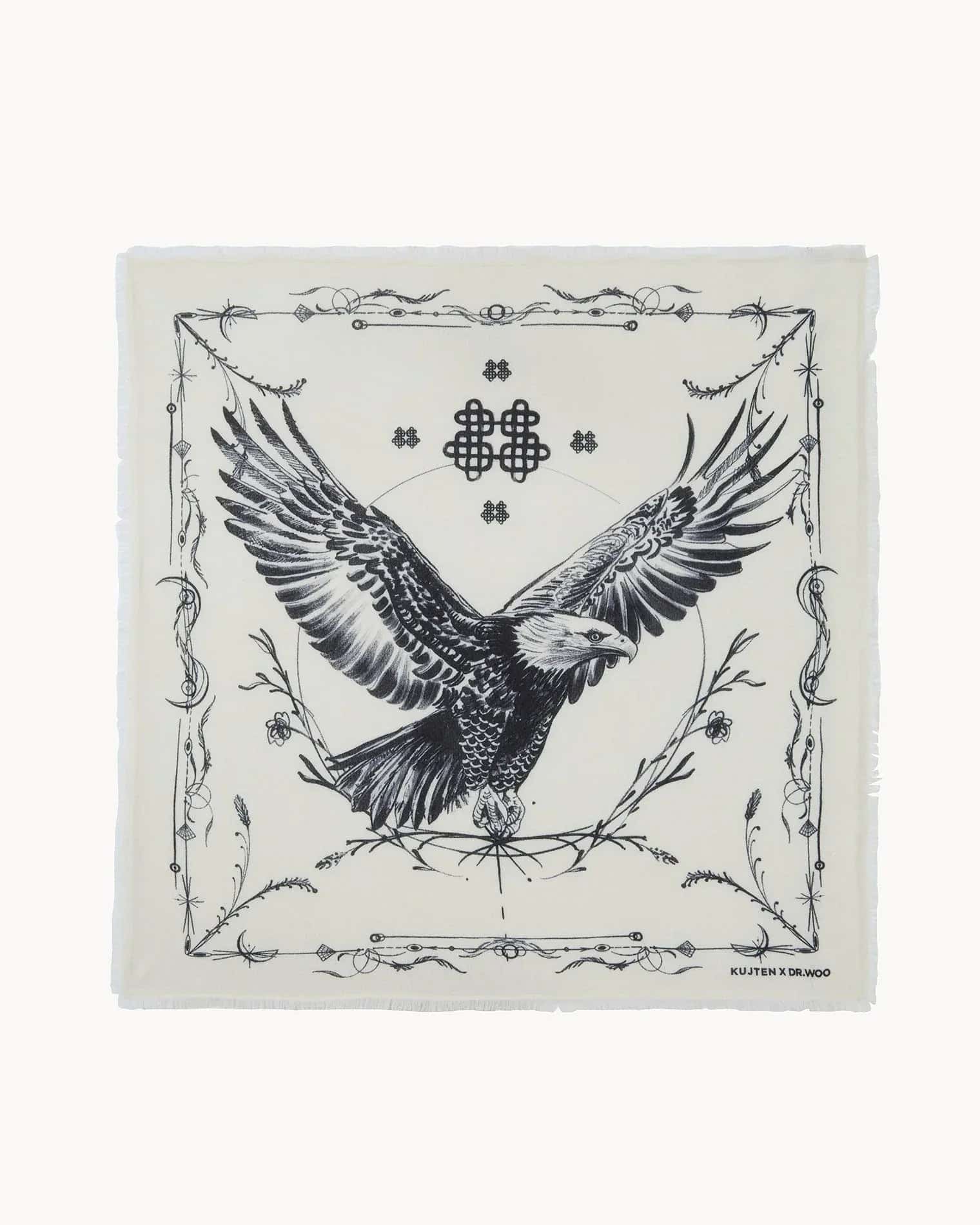 Büyük Bandana Vual Beyaz - Bandana