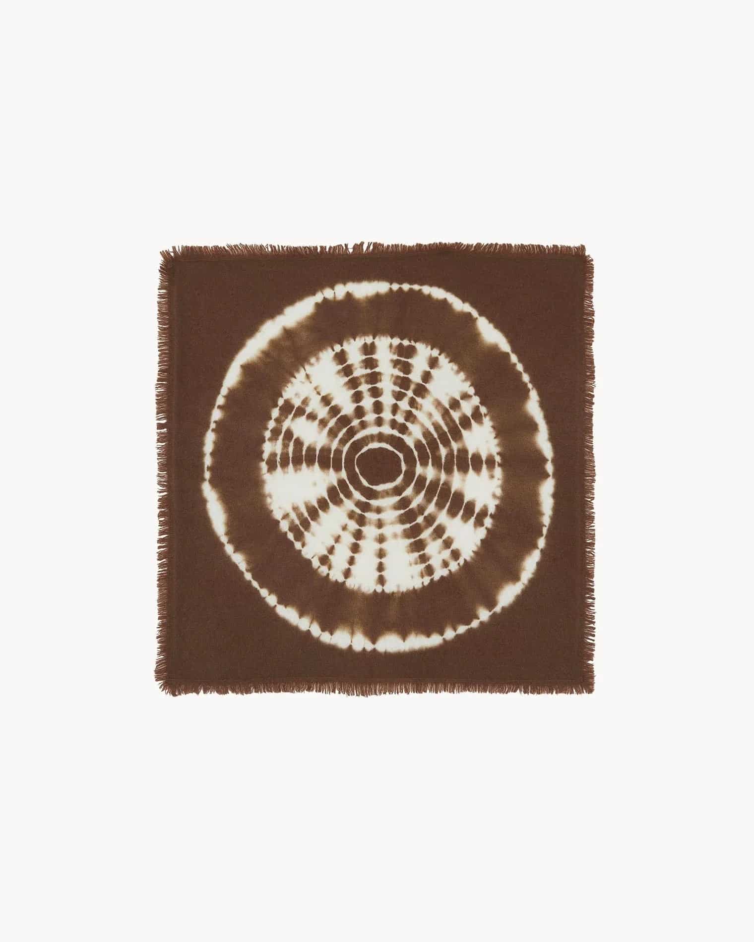 Küçük Bandana Hachi Yuvarlak Acı Kahverengi - Bandana