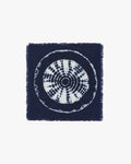 Küçük Bandana Hachi Yuvarlak İndigo Mavisi - Bandana