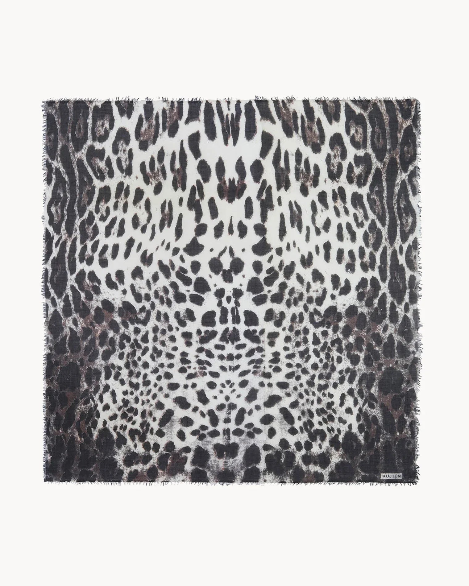 Bandana Effy Hayvan Leopar Desen Kahverengi - Bandana