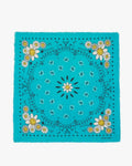 Bandana Hachiko Bico Smiley Turkuaz Yeşil - Bandana