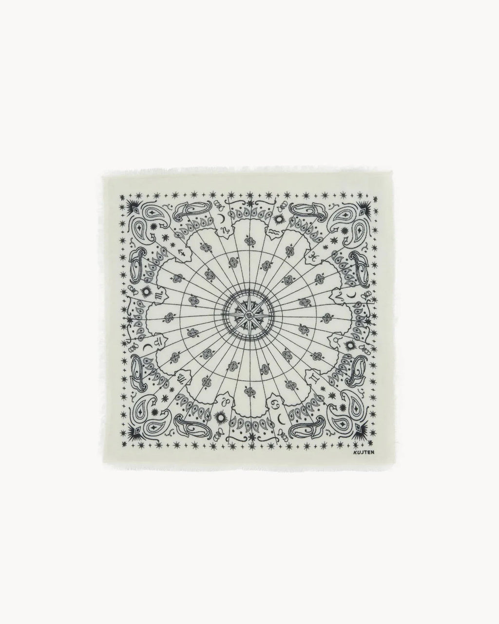 Küçük Bandana Hachi Astro Beyaz - Bandana