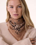 Küçük Bandana Hachi Karamel Kahverengi - Bandana