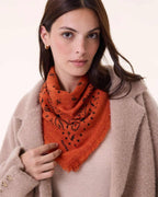 Küçük Bandana Hachi Yakut Turuncusu - Bandana