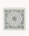 Büyük Bandana Hachiko Astro Beyaz - Bandana
