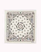 Büyük Bandana Hachiko Tüy Bico Beyaz - Bandana