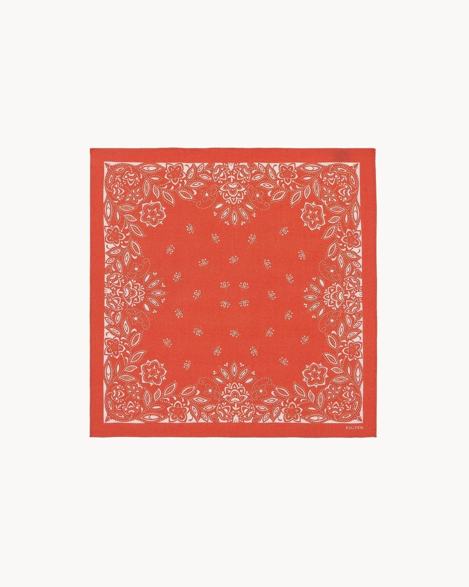 Küçük Bandana Heli Hibiscus Turuncu - Bandana