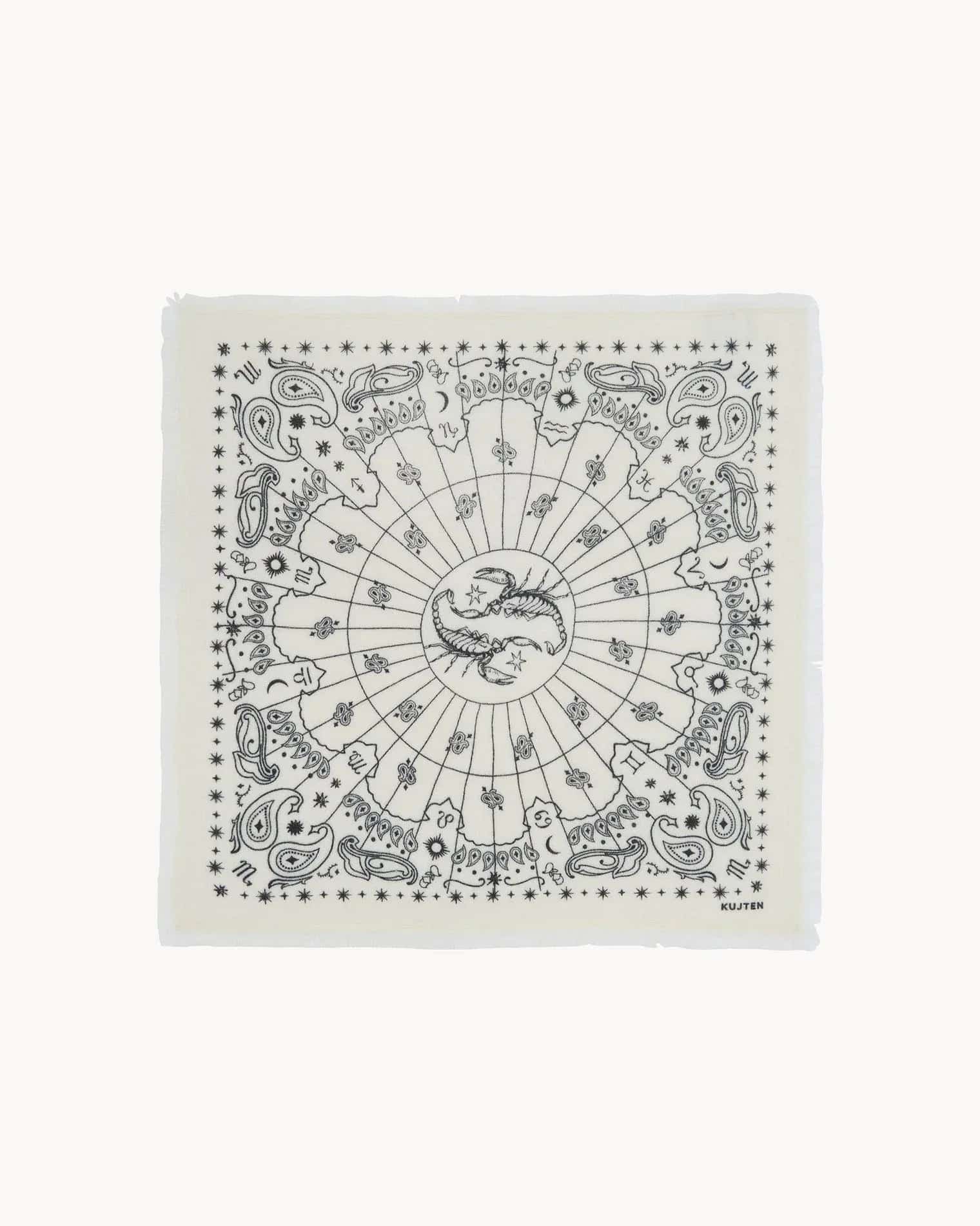 Küçük Bandana Hachi Akrep Burcu Bandanası