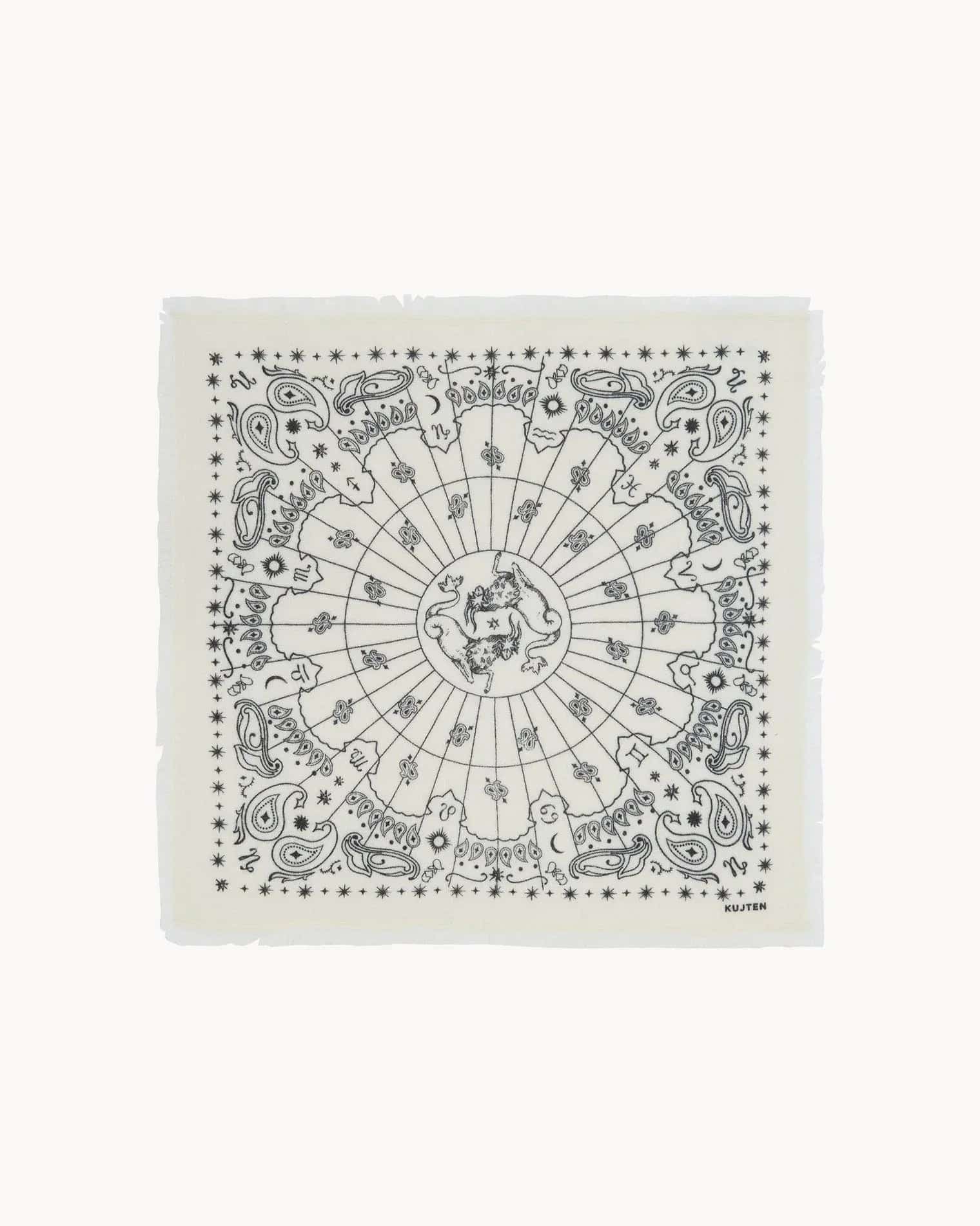 Small Bandana Hachi Sign Capricorn - Oğlak Burcu Bandanası