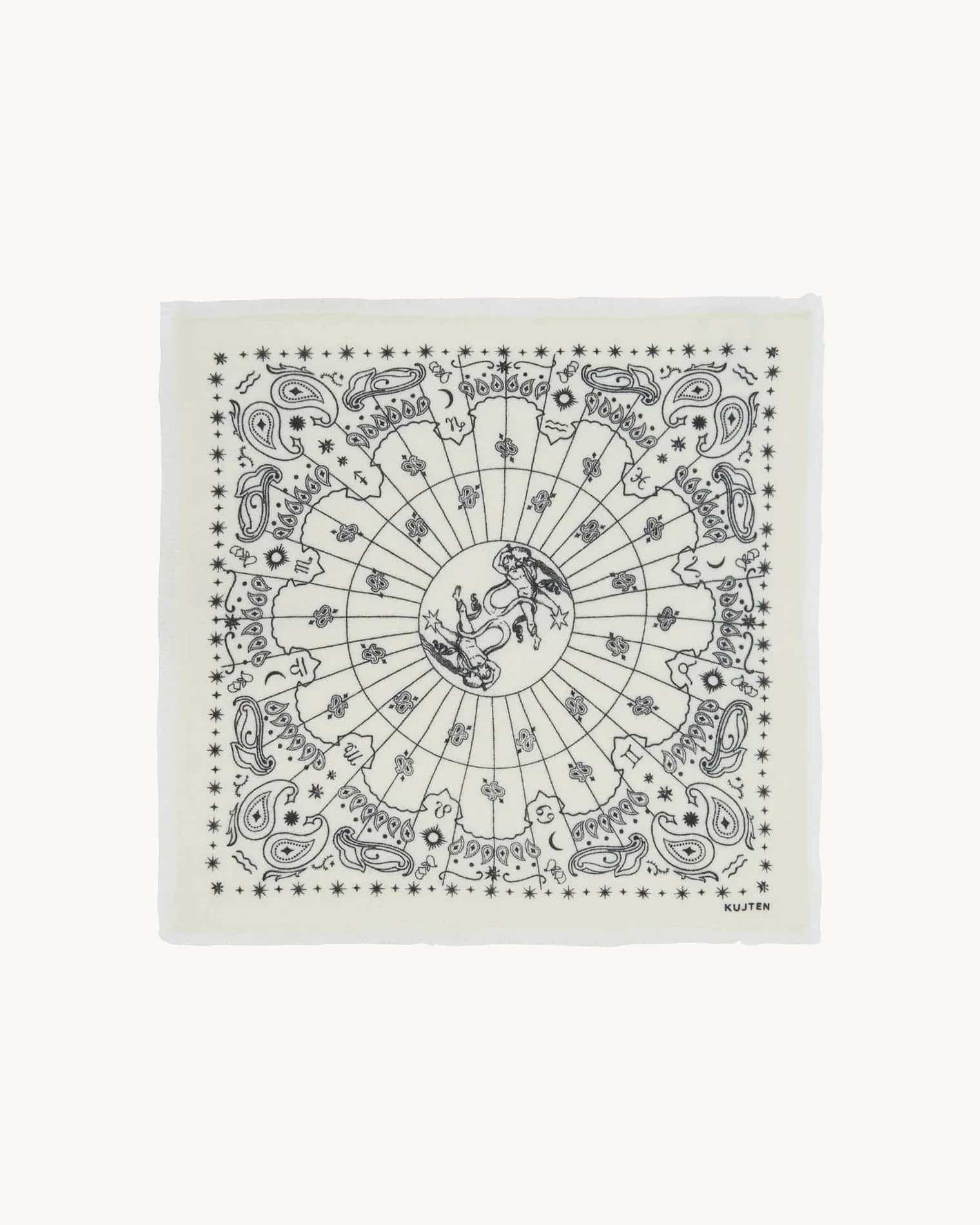 Small Bandana Hachi Sign Aquarius - Küçük Bandana Hachi Burç Kova