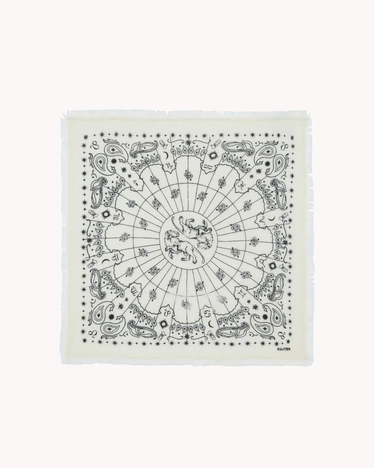 Küçük Bandana Hachi İşareti Leo - Aslan Burcu Bandanası